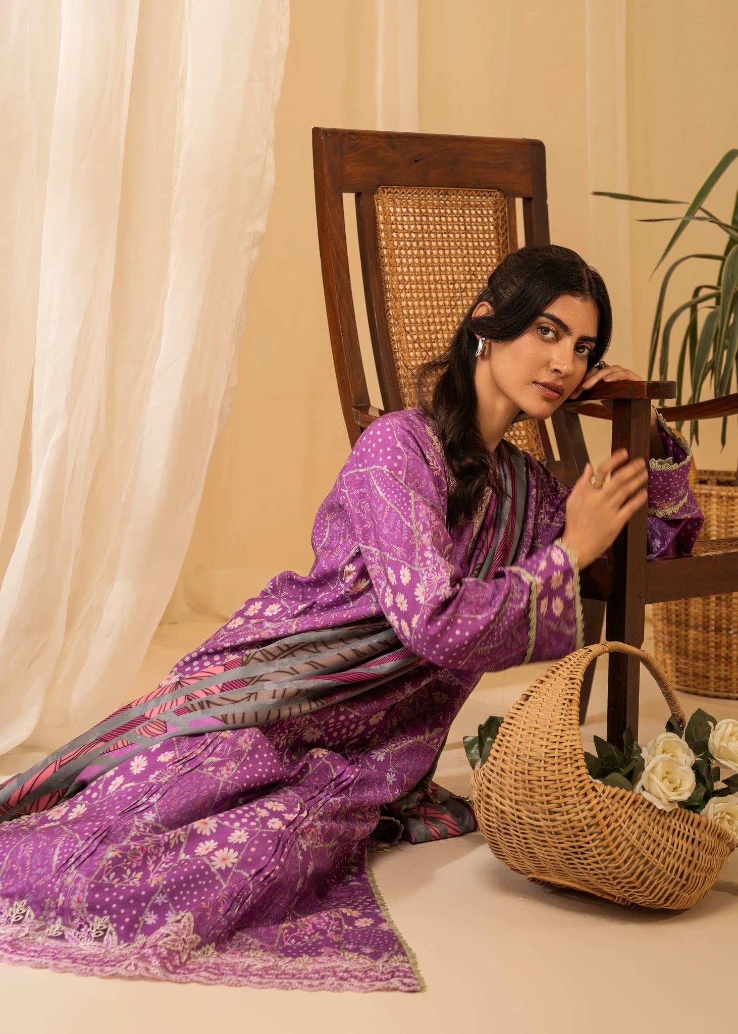 Nureh | Shades of Winter | SABRINA (AZ-02) by Designer Nureh - House of Maryam - Pakistani Designer Ethnic Wear in {{ shop.shopifyCountryName }}