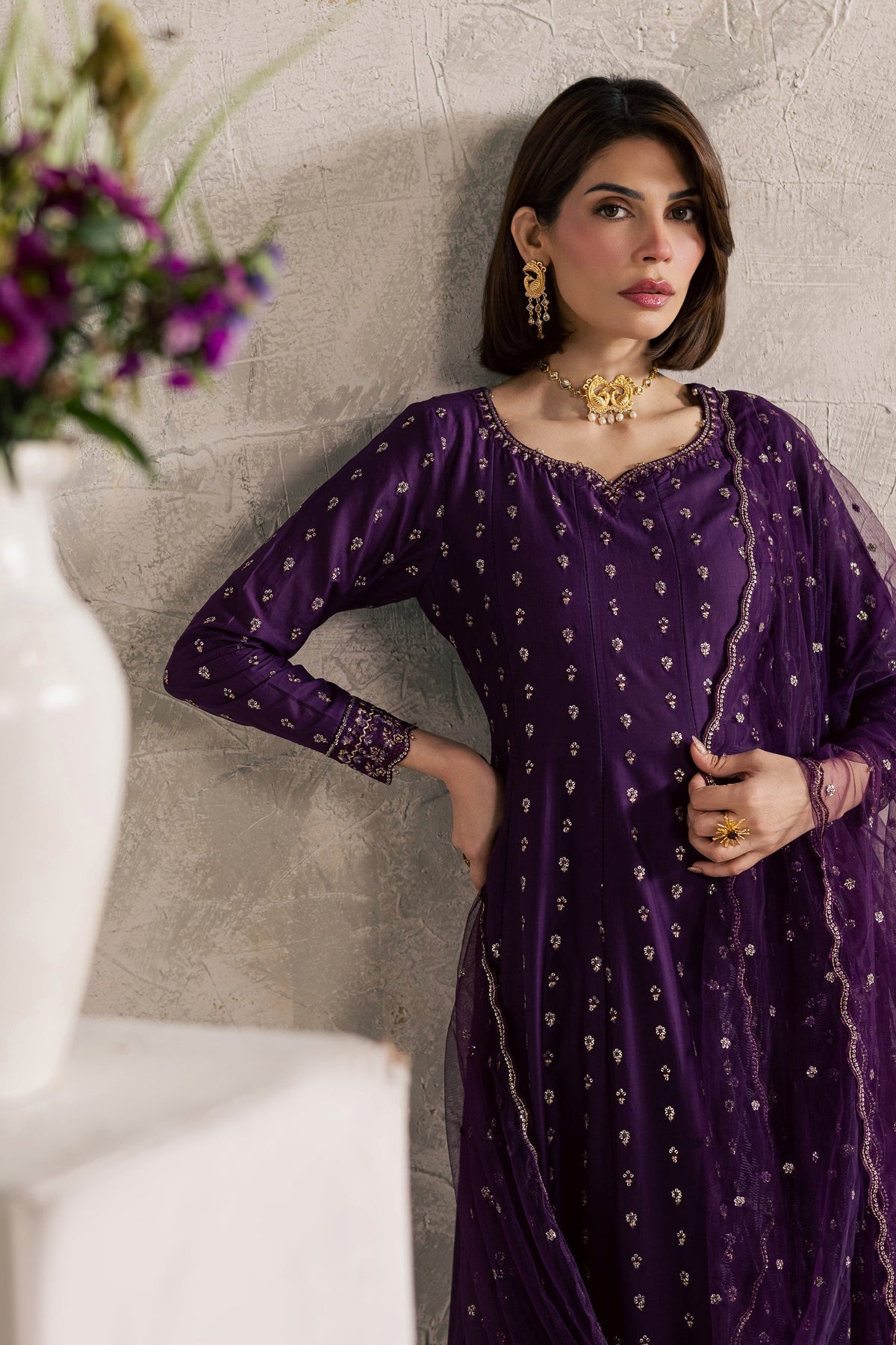 Batik | Festive Eid 26 | Purple Elaf-4