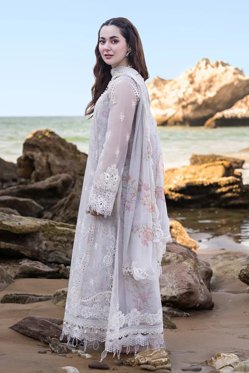 Qalamkar | Sahil Kinare Luxury Lawn | FP-11 EMIRA by Qalamkar - House of Maryam