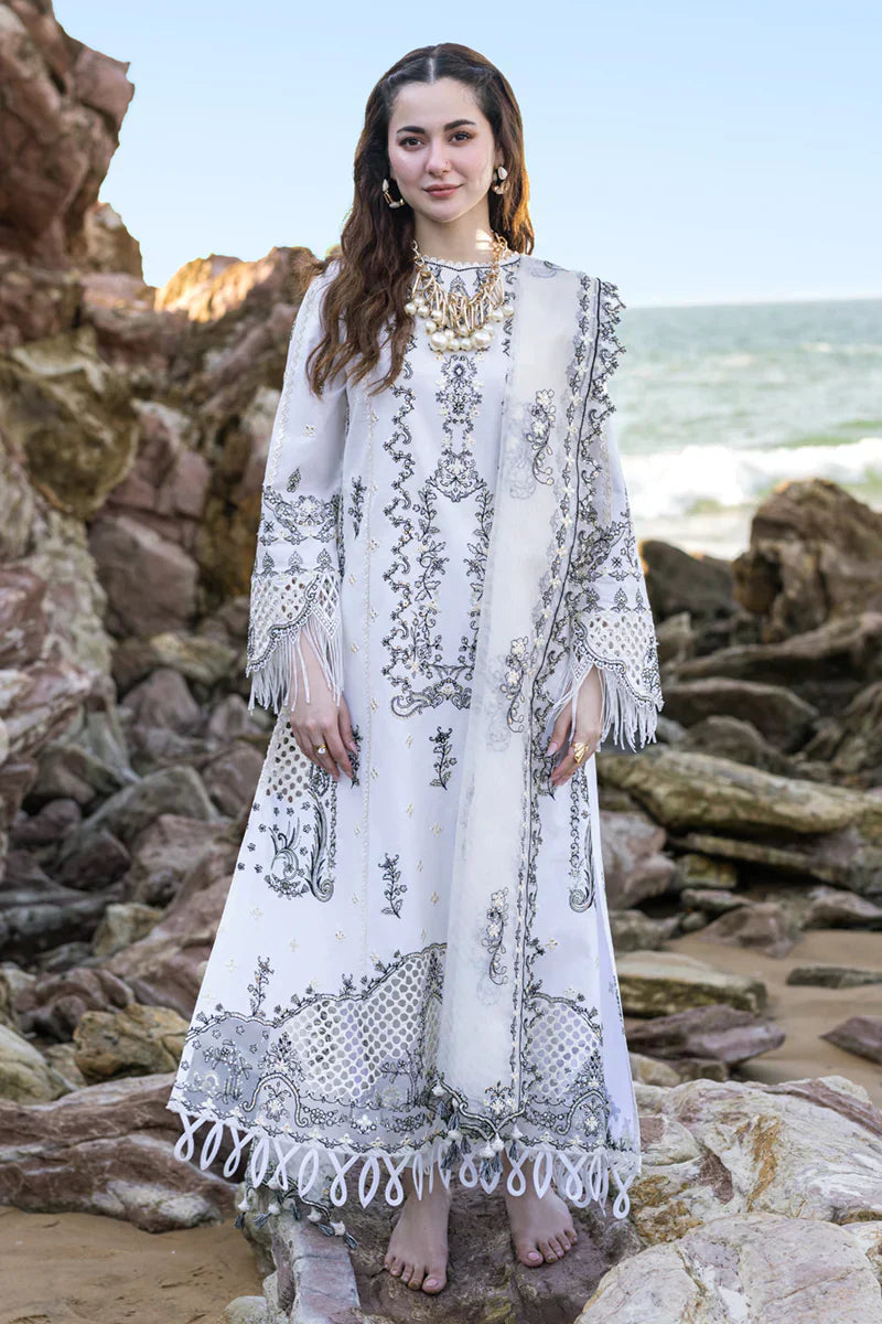 Qalamkar | Sahil Kinare Luxury Lawn | FP-02 FIZA