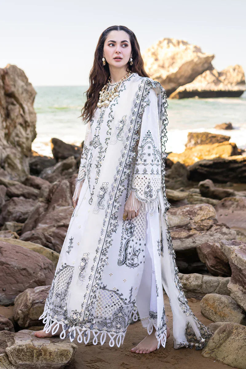 Qalamkar | Sahil Kinare Luxury Lawn | FP-02 FIZA