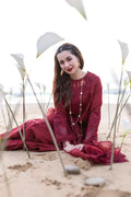 Qalamkar | Sahil Kinare Luxury Lawn | FP-07 AISHA by Designer Qalamkar - House of Maryam - Pakistani Designer Ethnic Wear in {{ shop.shopifyCountryName }}