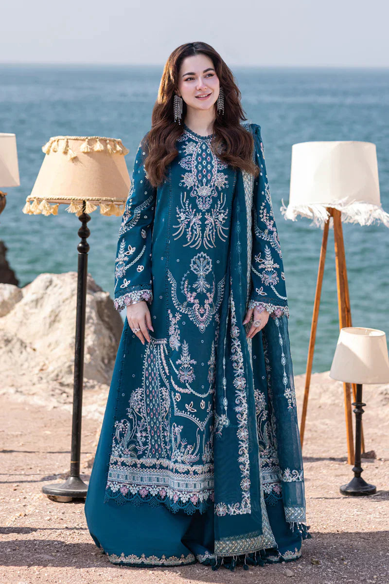 Qalamkar | Sahil Kinare Luxury Lawn | FP-16 KIRA