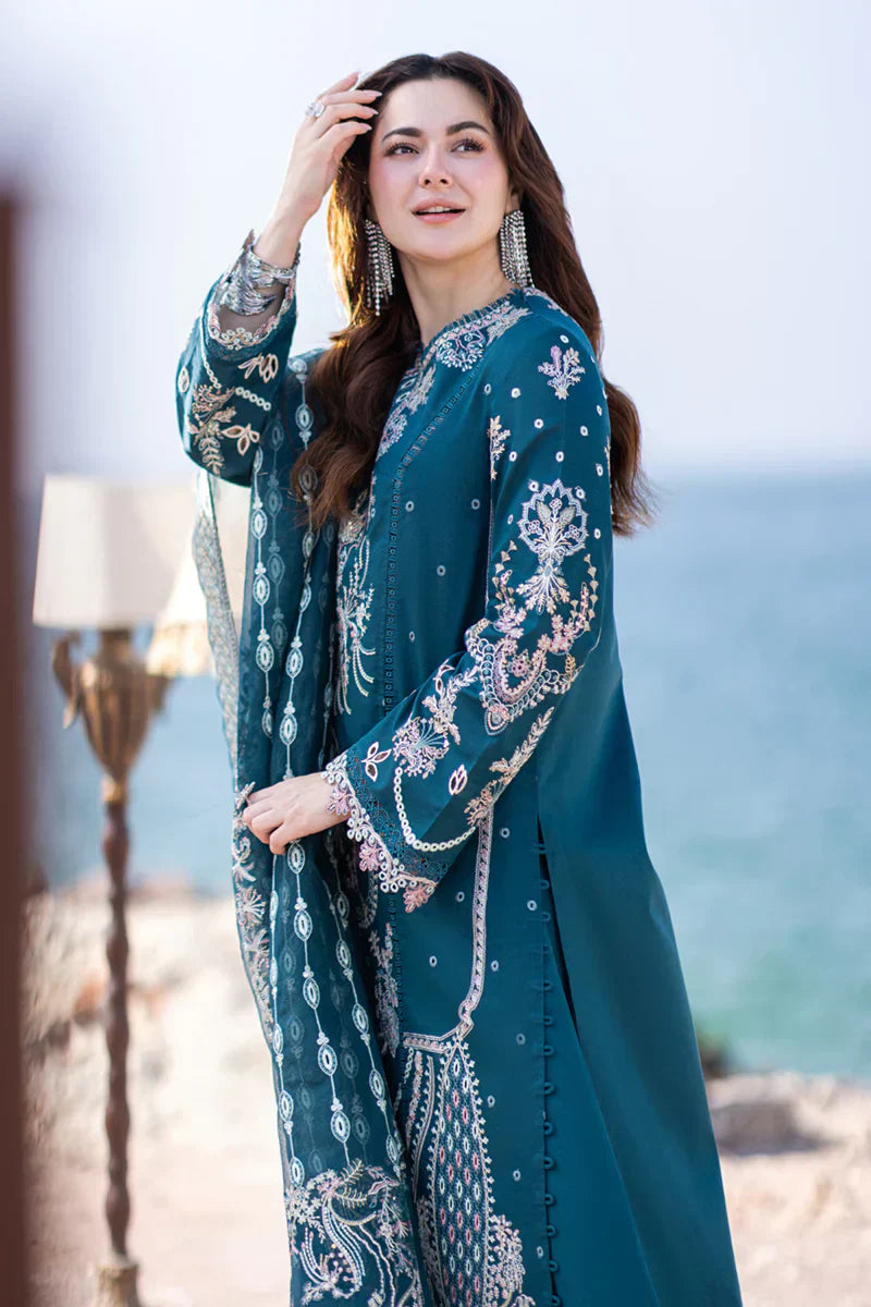 Qalamkar | Sahil Kinare Luxury Lawn | FP-16 KIRA