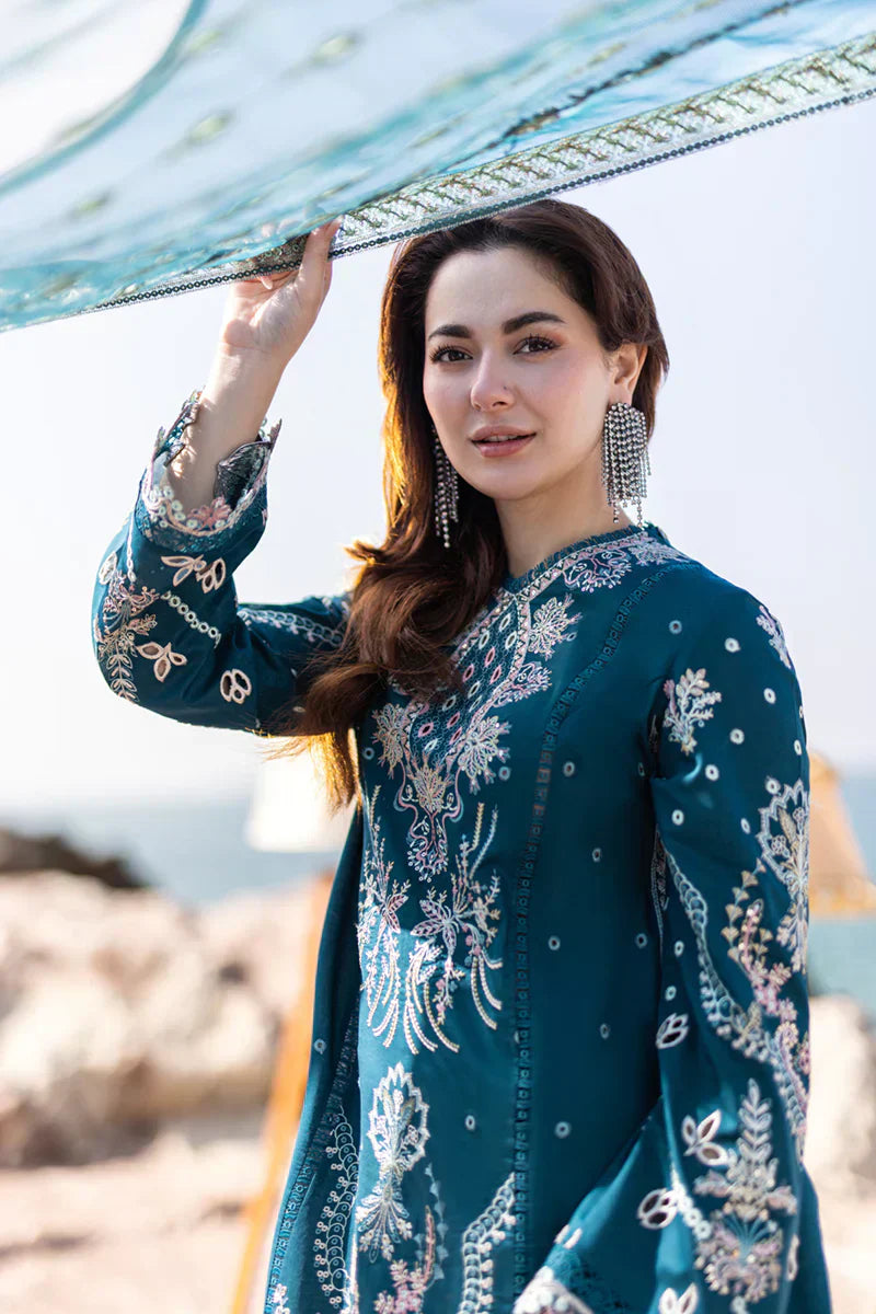 Qalamkar | Sahil Kinare Luxury Lawn | FP-16 KIRA