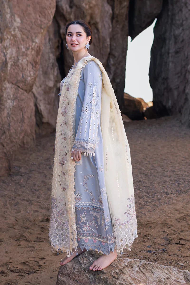 Qalamkar | Sahil Kinare Luxury Lawn | FP-04 FIRUZE