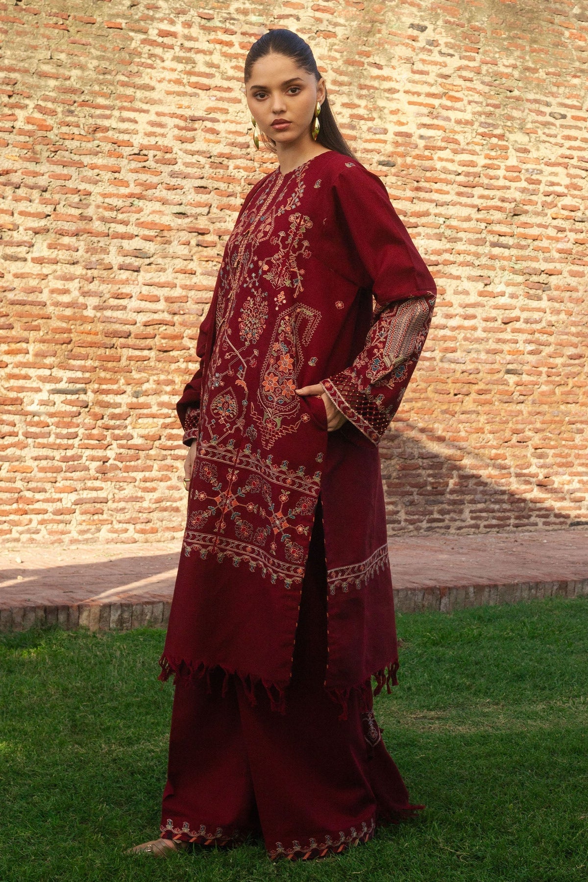 Zara Shahjahan | Winter 24 |  RAHA-D8 -  Zara Shahjahan Ladies Clothes - Original Designer Dress - House of Maryam