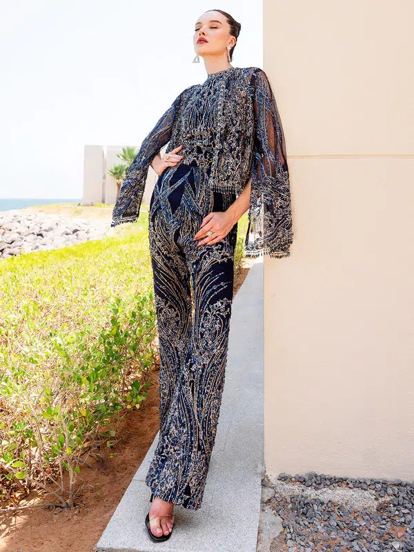 Epoque | Ciel Luxury Couture | Raven -  Epoque Formal - Original Designer Dress - House of Maryam