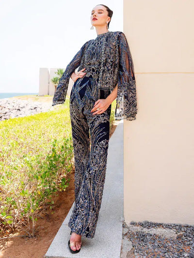 Epoque | Ciel Luxury Couture | Raven -  Epoque Formal - Original Designer Dress - House of Maryam