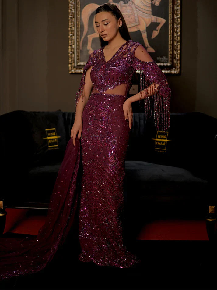 Epoque | Ciel Luxury Couture | Regalia -  Epoque Formal - Original Designer Dress - House of Maryam