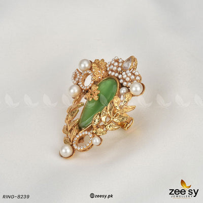 Ring-8239 -  Zeesy Rings - Original Designer Dress - House of Maryam