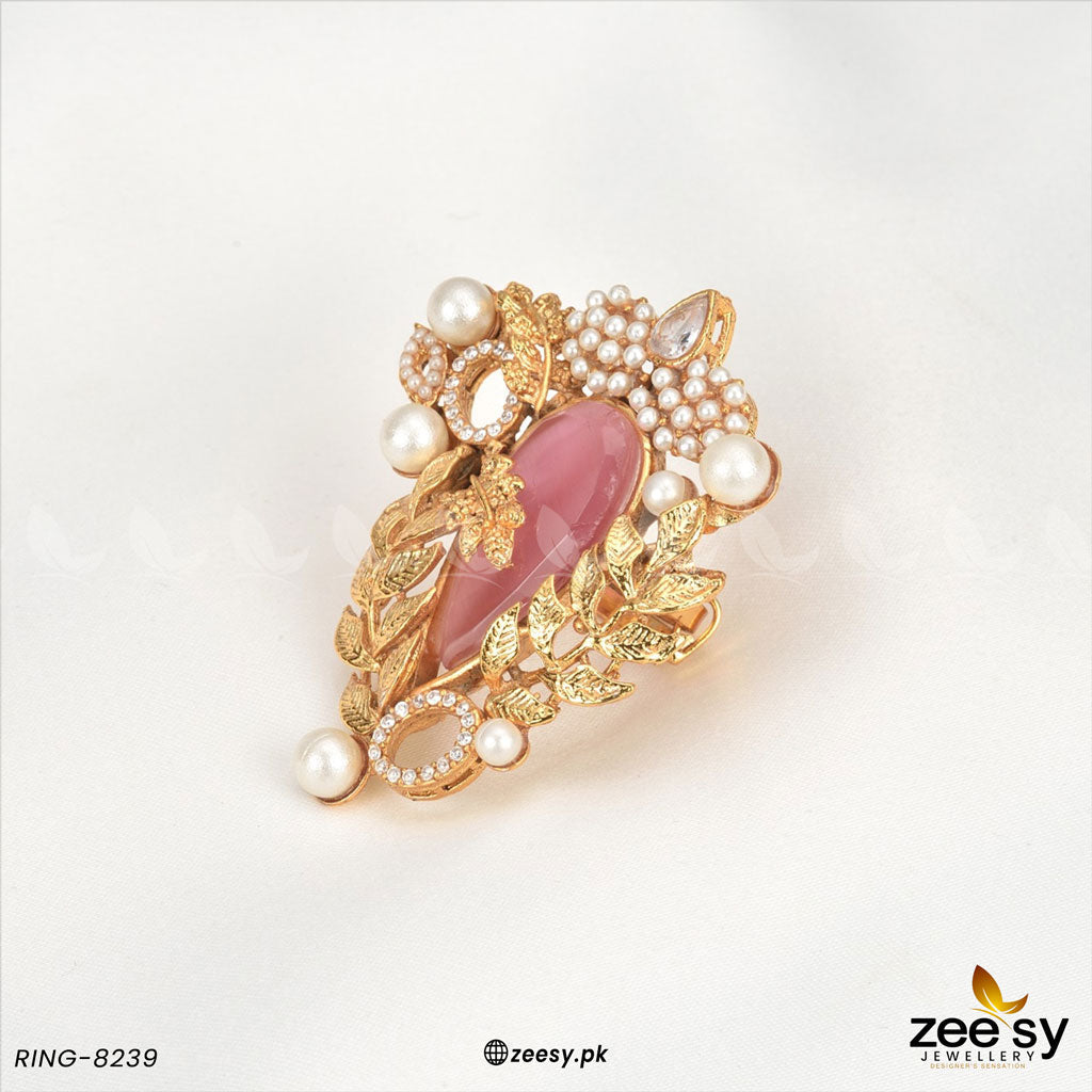 Ring-8239 -  Zeesy Rings - Original Designer Dress - House of Maryam