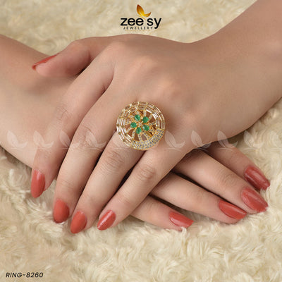 Ring-8260 -  Zeesy Rings - Original Designer Dress - House of Maryam