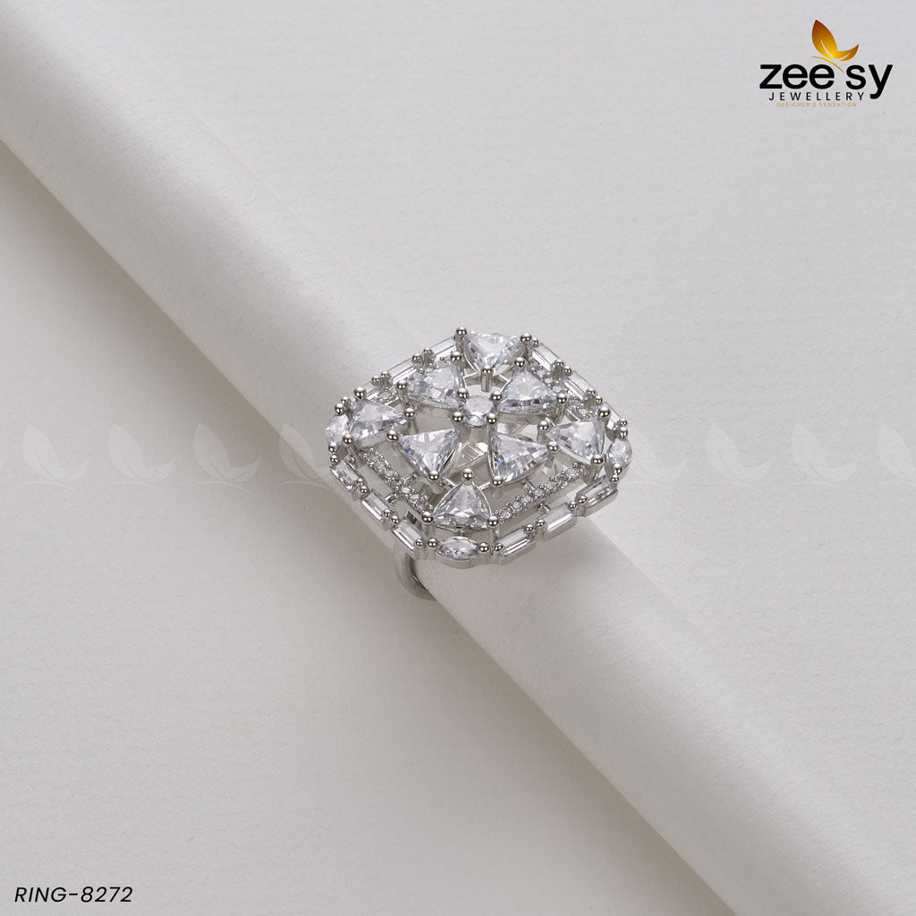 Cubic Ring-8272 -  Zeesy Rings - Original Designer Dress - House of Maryam