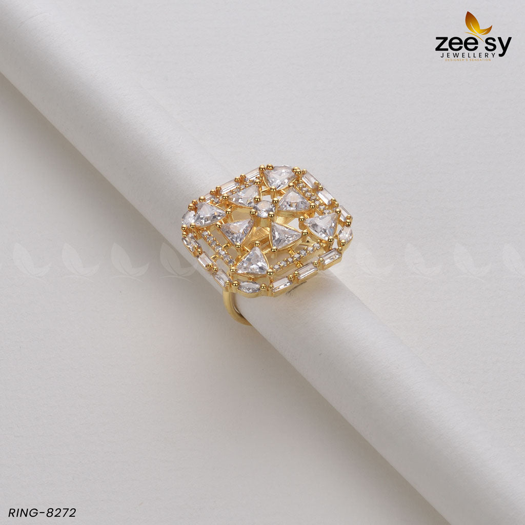 Cubic Ring-8272 -  Zeesy Rings - Original Designer Dress - House of Maryam