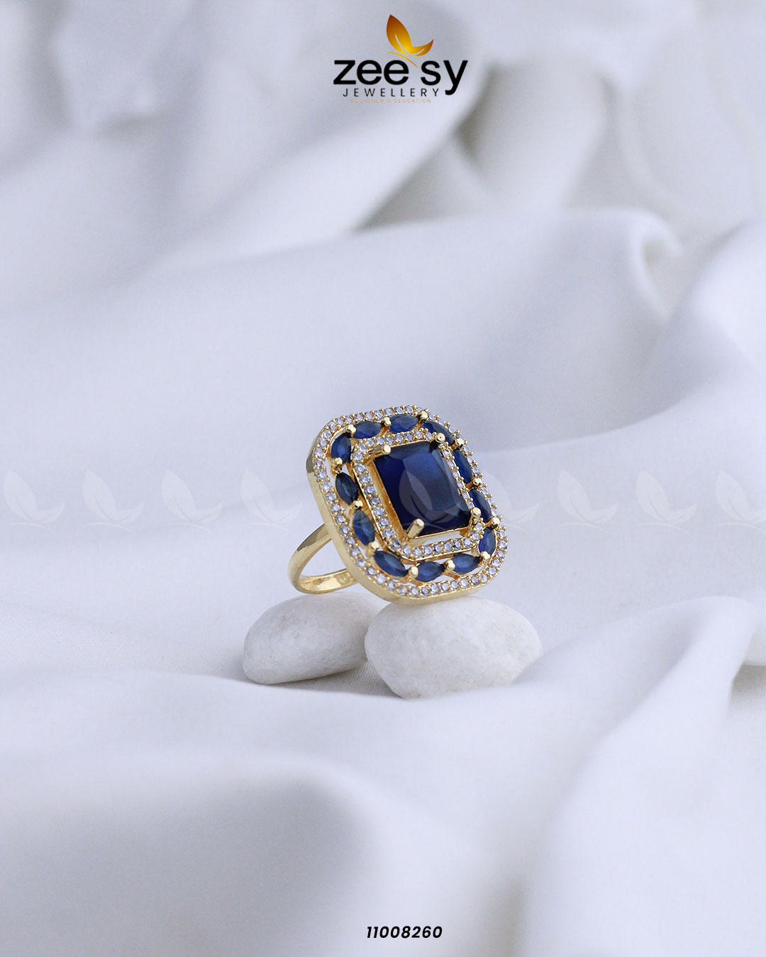 Ring-8277 -  Zeesy Rings - Original Designer Dress - House of Maryam
