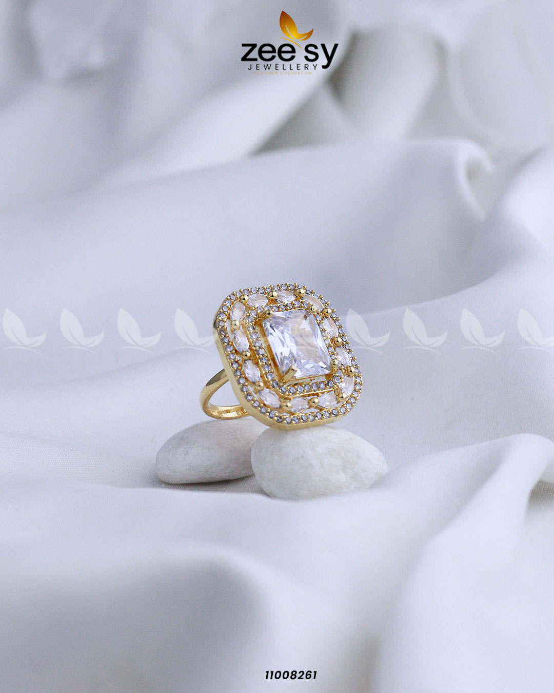 Ring-8277 -  Zeesy Rings - Original Designer Dress - House of Maryam