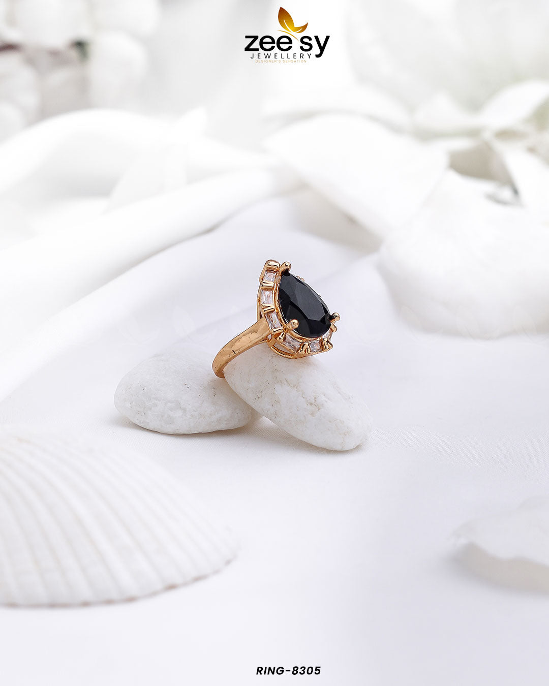 Ring-8305 -  Zeesy Rings - Original Designer Dress - House of Maryam