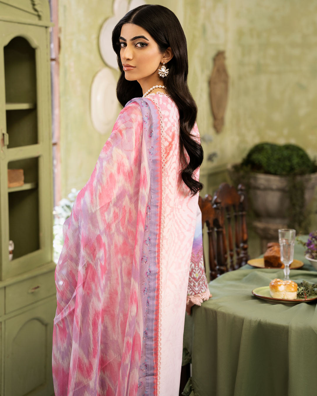 Roheenaz | Flora Printed Lawn | Amara -  Roheenaz Luxury - Original Designer Dress - House of Maryam
