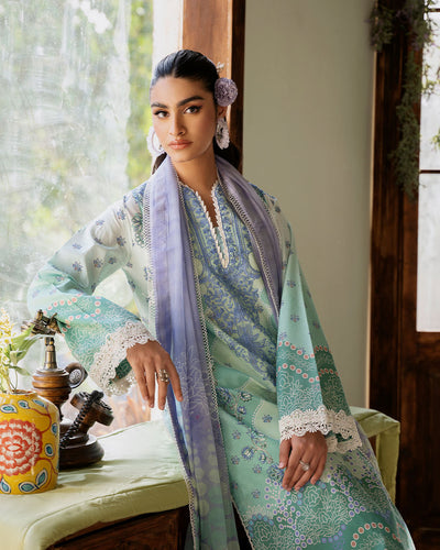 Roheenaz | Flora Printed Lawn | Elysium -  Roheenaz Luxury - Original Designer Dress - House of Maryam