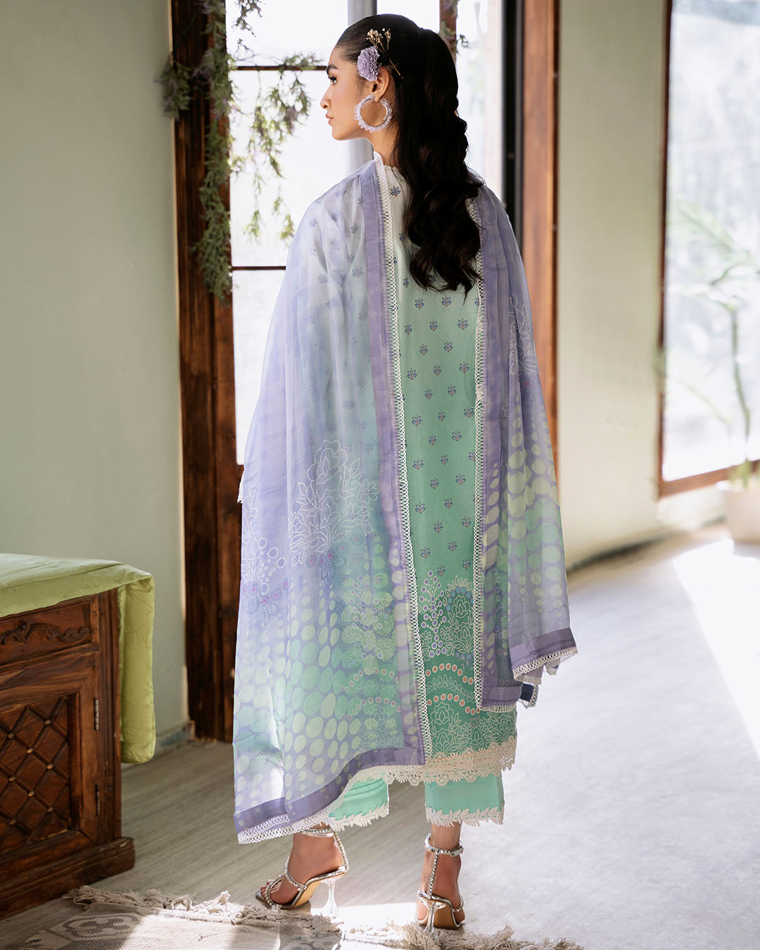 Roheenaz | Flora Printed Lawn | Elysium -  Roheenaz Luxury - Original Designer Dress - House of Maryam