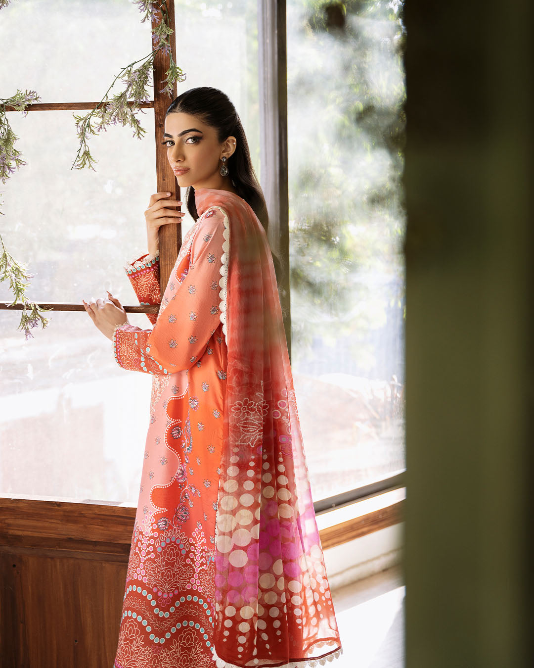 Roheenaz | Flora Printed Lawn | Serenade -  Roheenaz Luxury - Original Designer Dress - House of Maryam