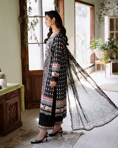 Roheenaz | Flora Printed Lawn | Veridian -  Roheenaz Luxury - Original Designer Dress - House of Maryam
