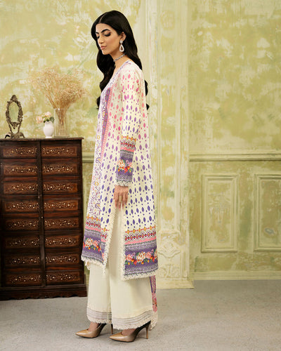Roheenaz | Flora Printed Lawn | Evangeline -  Roheenaz Luxury - Original Designer Dress - House of Maryam