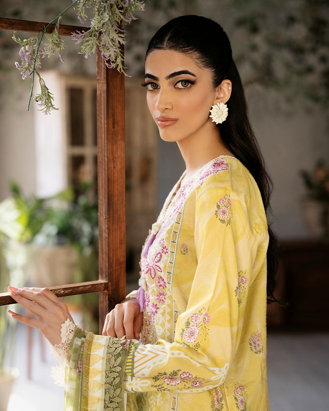 Roheenaz | Flora Printed Lawn | Mystique -  Roheenaz Luxury -  House of Maryam