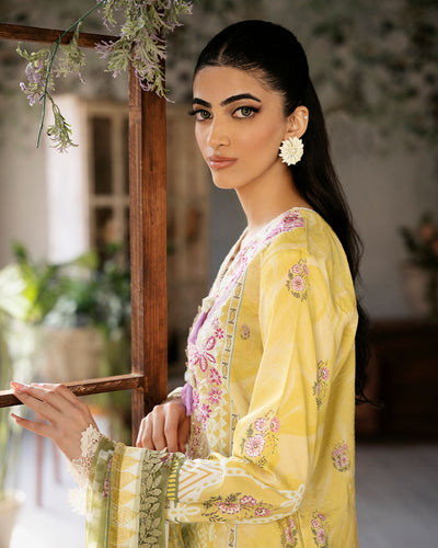 Roheenaz | Flora Printed Lawn | Mystique -  Roheenaz Luxury - Original Designer Dress - House of Maryam