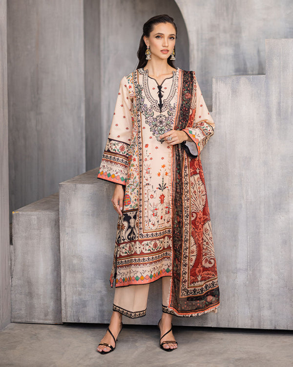 Roheenaz | Azalea Printed Lawn 24 | Enchanting Eden by Designer Roheenaz - House of Maryam - Pakistani Designer Ethnic Wear in {{ shop.shopifyCountryName }}