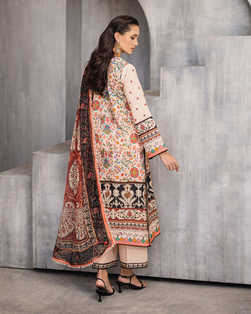 Roheenaz | Azalea Printed Lawn 24 | Enchanting Eden by Designer Roheenaz - House of Maryam - Pakistani Designer Ethnic Wear in {{ shop.shopifyCountryName }}