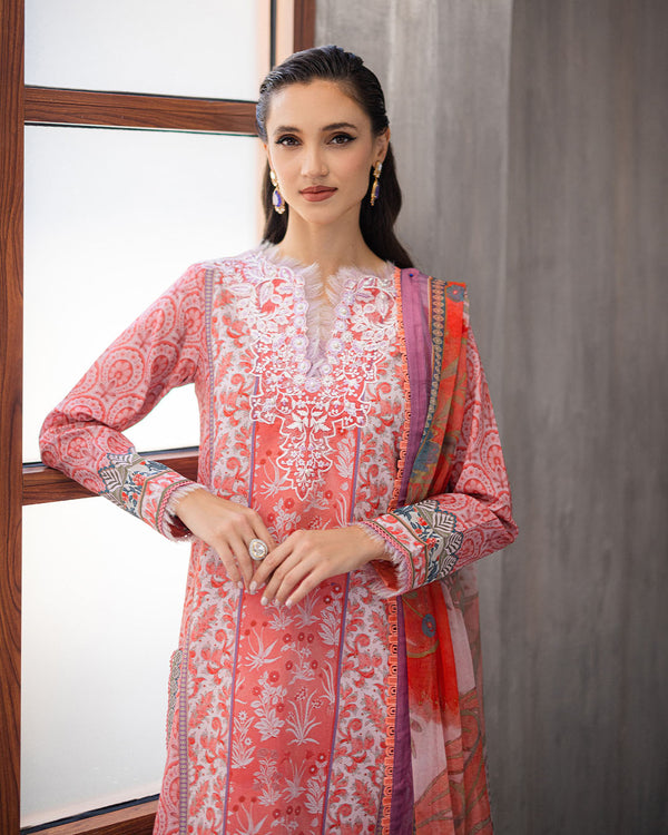 Roheenaz | Azalea Printed Lawn 24 | Sunset Serenade by Designer Roheenaz - House of Maryam - Pakistani Designer Ethnic Wear in {{ shop.shopifyCountryName }}