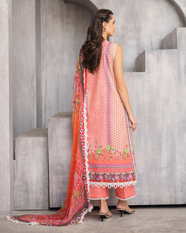 Roheenaz | Azalea Printed Lawn 24 | Radiant Rose -  Roheenaz Luxury - Original Designer Dress - House of Maryam