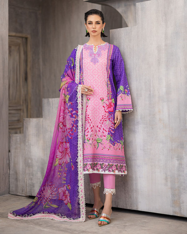 Roheenaz | Azalea Printed Lawn 24 | Luxe Bloom -  Roheenaz Luxury - Original Designer Dress - House of Maryam