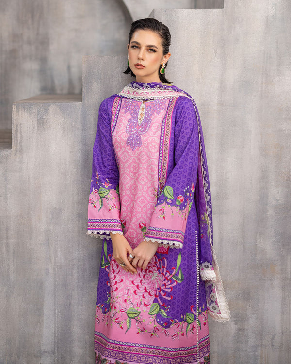 Roheenaz | Azalea Printed Lawn 24 | Luxe Bloom by Designer Roheenaz - House of Maryam - Pakistani Designer Ethnic Wear in {{ shop.shopifyCountryName }}