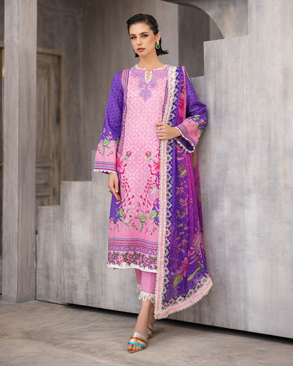 Roheenaz | Azalea Printed Lawn 24 | Luxe Bloom by Designer Roheenaz - House of Maryam - Pakistani Designer Ethnic Wear in {{ shop.shopifyCountryName }}