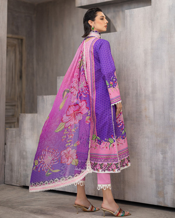 Roheenaz | Azalea Printed Lawn 24 | Luxe Bloom by Designer Roheenaz - House of Maryam - Pakistani Designer Ethnic Wear in {{ shop.shopifyCountryName }}