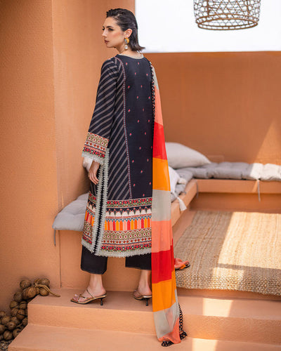 Roheenaz | Azalea Printed Lawn 24 | Midnight Mirage -  Roheenaz Luxury - Original Designer Dress - House of Maryam