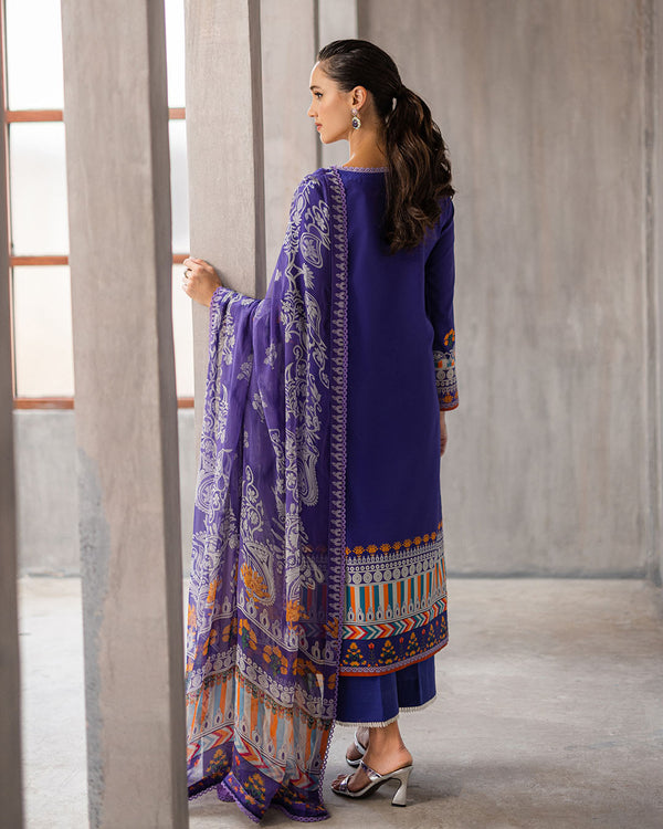 Roheenaz | Azalea Printed Lawn 24 | Blissful Berry -  Roheenaz Luxury - Original Designer Dress - House of Maryam