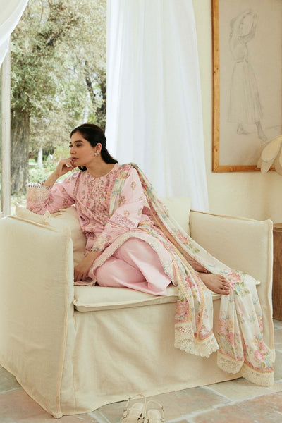 Zara Shahjahan | Coco Lawn Eid Edit 24 | ROOHI-D8 -  Zara Shahjahan Luxury - Original Designer Dress - House of Maryam
