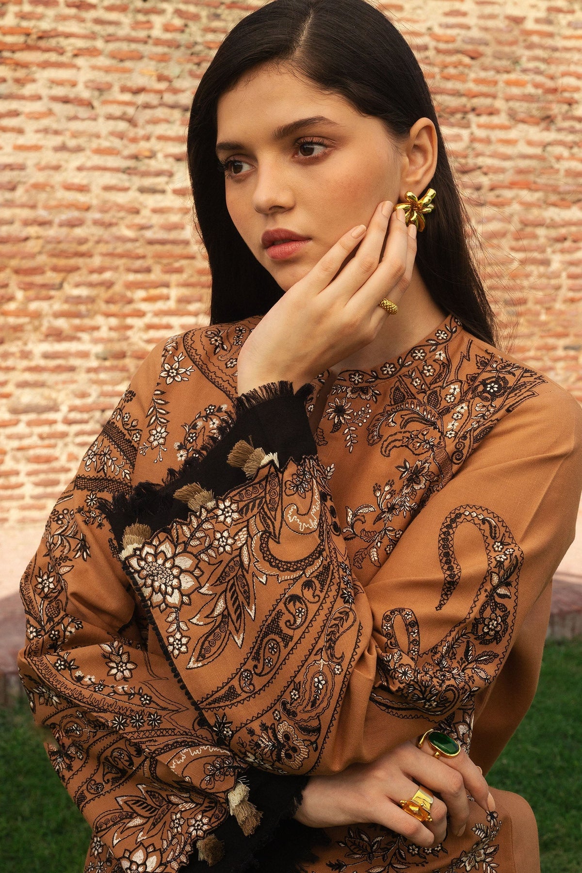 Zara Shahjahan | Winter 24 |  ROYA-D6 -  Zara Sahjahan Ladies Clothes - Original Designer Dress - House of Maryam