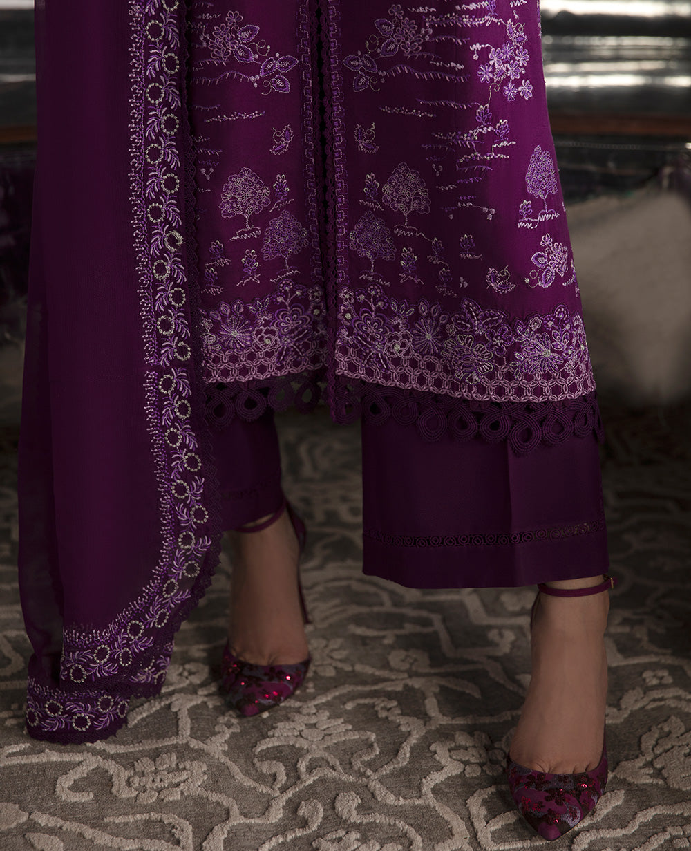 Republic Womenswear | Premium Pret 25 | RPP-06 (Prune de myrtille) -  Republic Womenswear Ladies Clothes - Original Designer Dress - House of Maryam