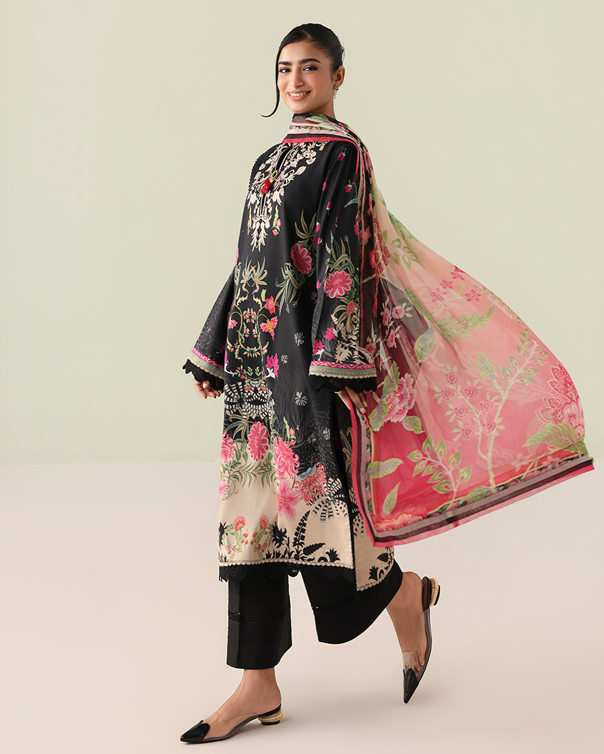 Roheenaz | Rosette Lawn | Radiant Noon-5