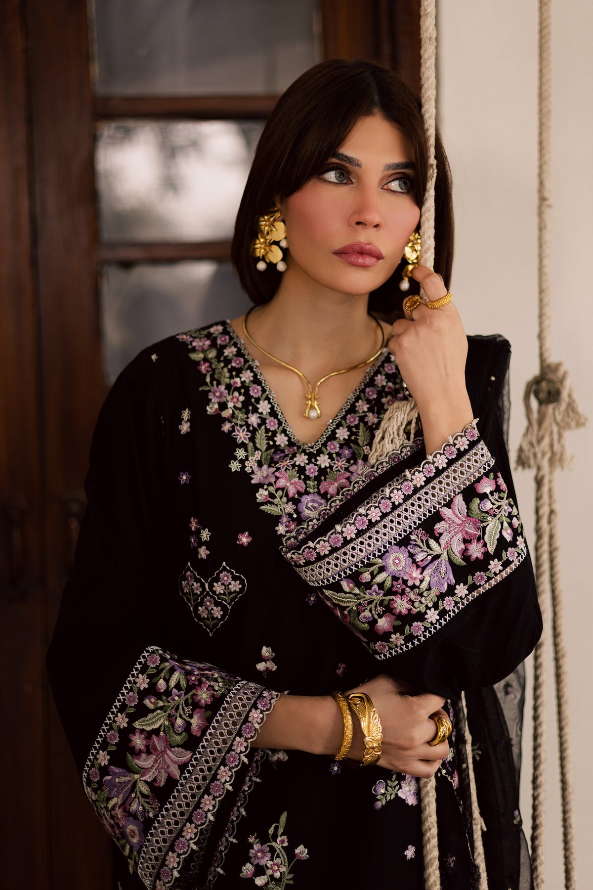 Batik | Feyre Luxury Lawn Eid Edit 26' | Raeqa 3Pc-2