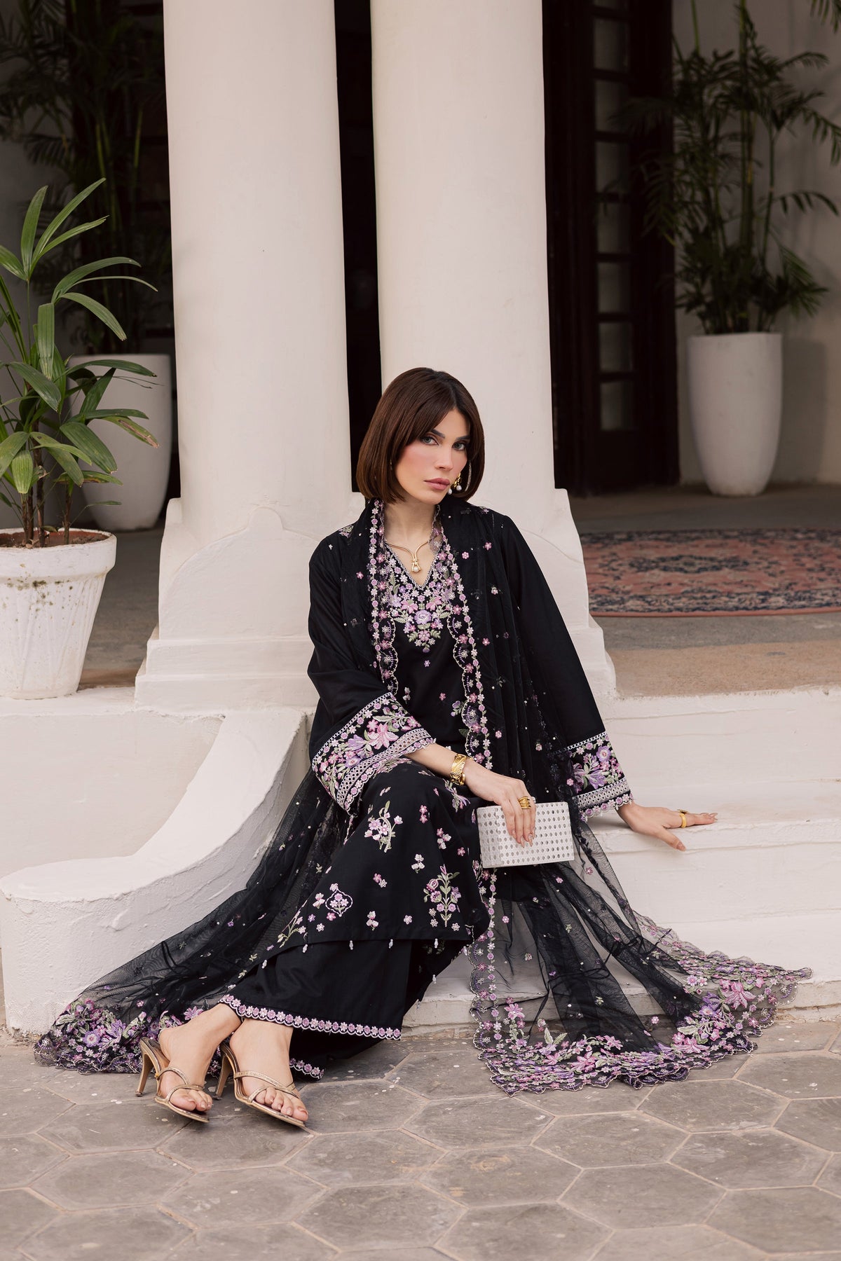 Batik | Feyre Luxury Lawn Eid Edit 26' | Raeqa 3Pc-4
