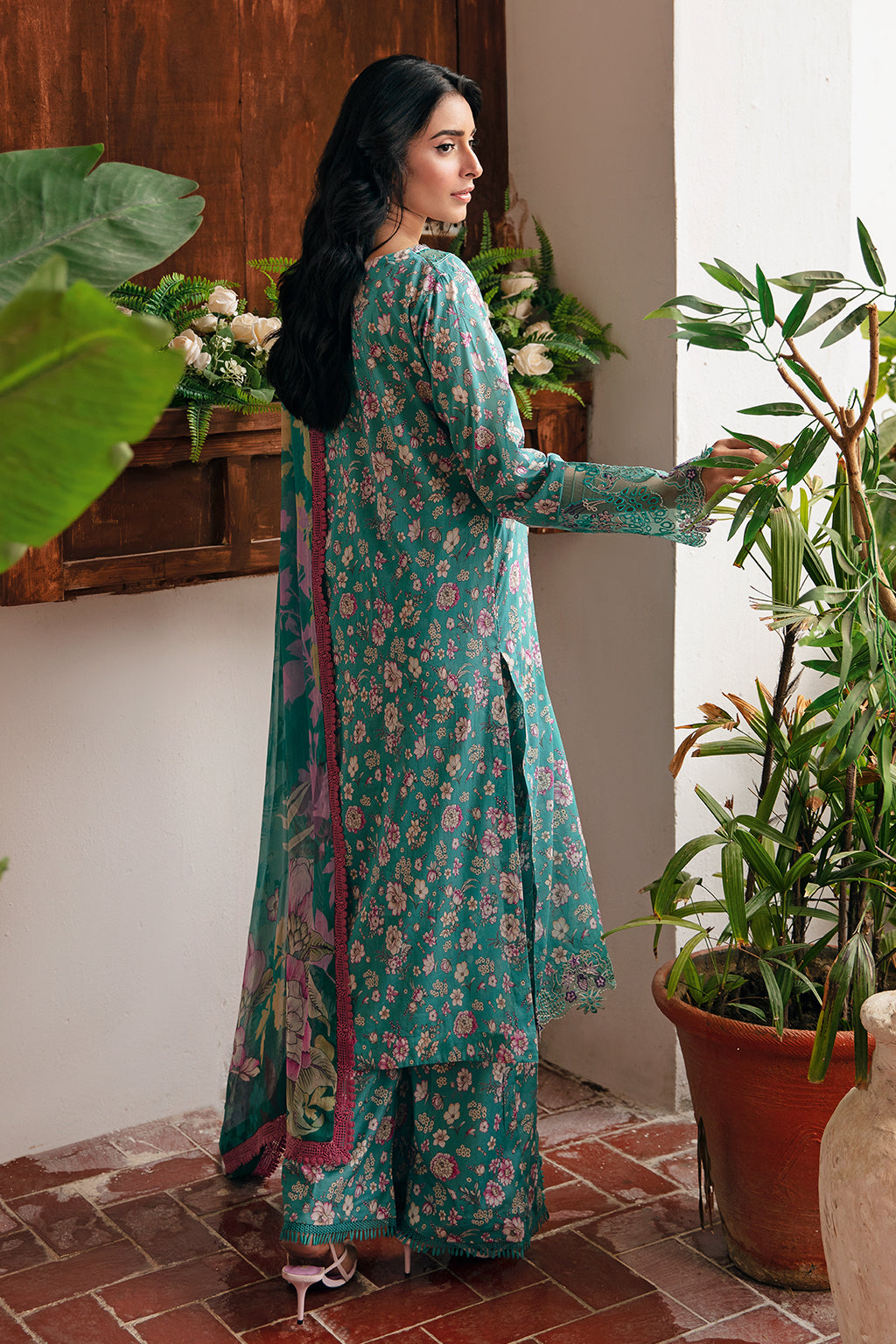 Ramsha | Rangrez Lawn Collection | N-402 -  Ramsha Casuals - Original Designer Dress - House of Maryam