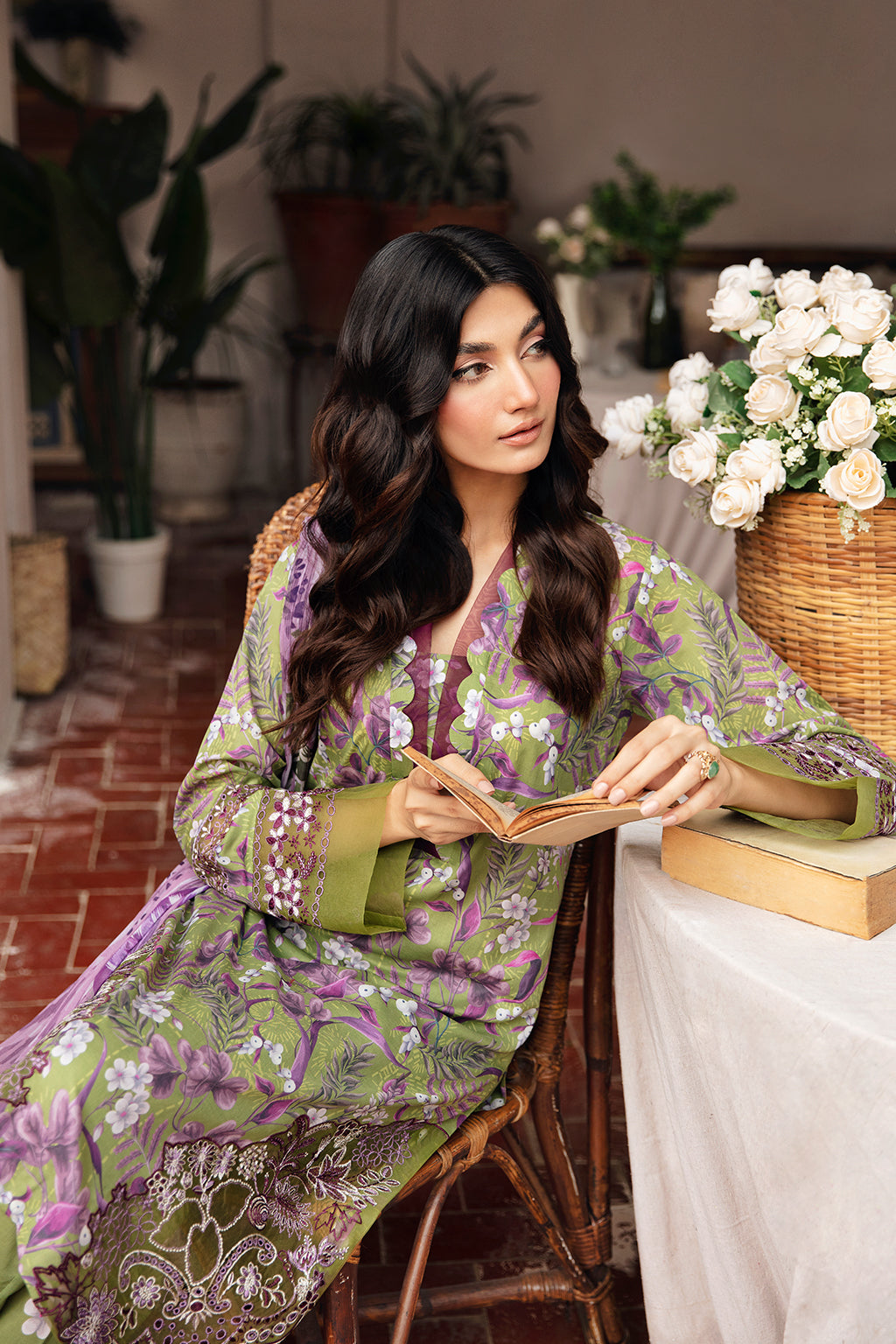 Ramsha | Rangrez Lawn Collection | N-410