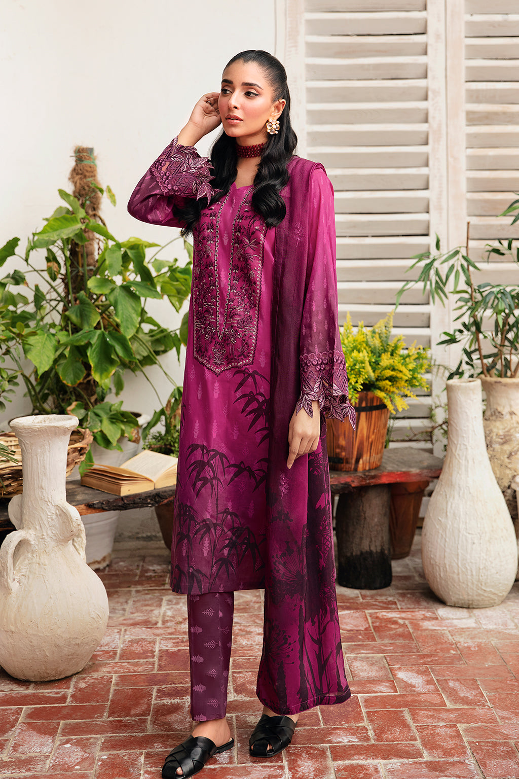 Ramsha | Rangrez Lawn Collection | N-408