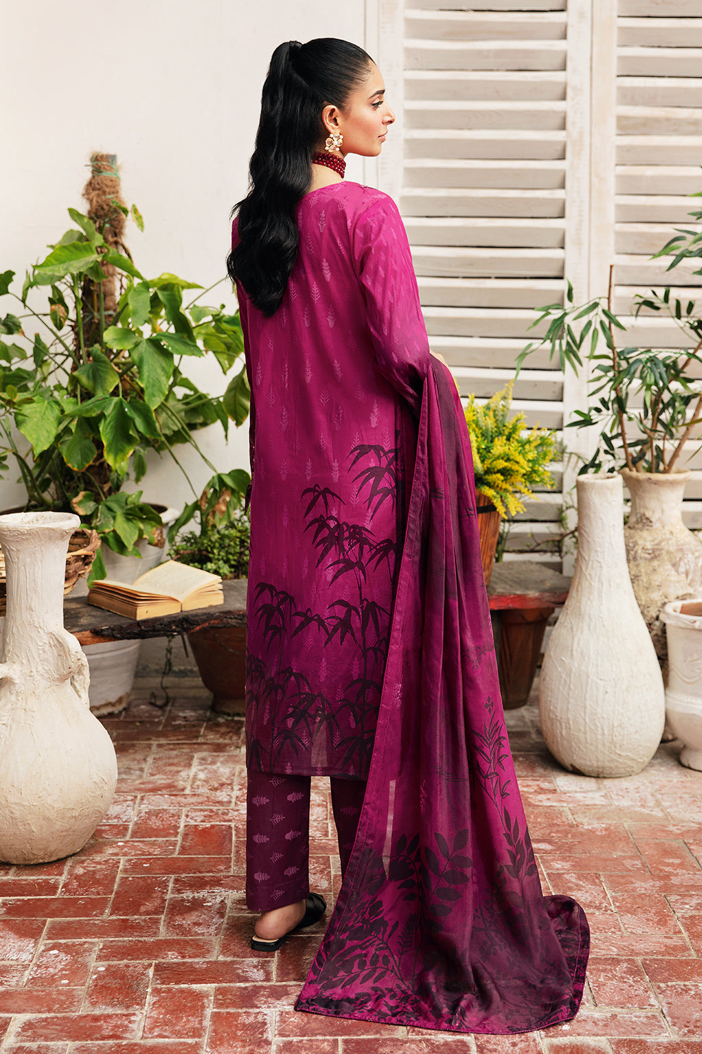 Ramsha | Rangrez Lawn Collection | N-408 -  Ramsha Casuals - Original Designer Dress - House of Maryam
